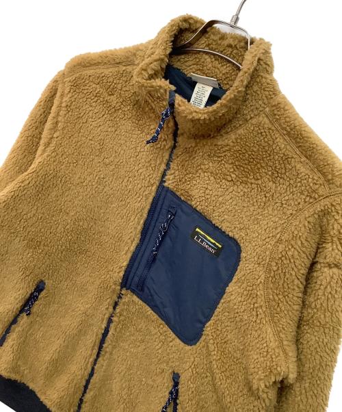 L.L.Bean（エルエルビーン）L.L.Bean (エルエルビーン) SHERPA FLEECE JACKET ブラウン サイズ:Mの古着・服飾アイテム