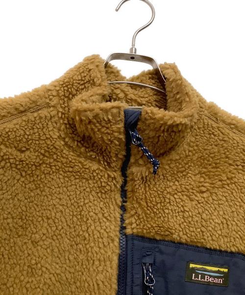L.L.Bean（エルエルビーン）L.L.Bean (エルエルビーン) SHERPA FLEECE JACKET ブラウン サイズ:Mの古着・服飾アイテム