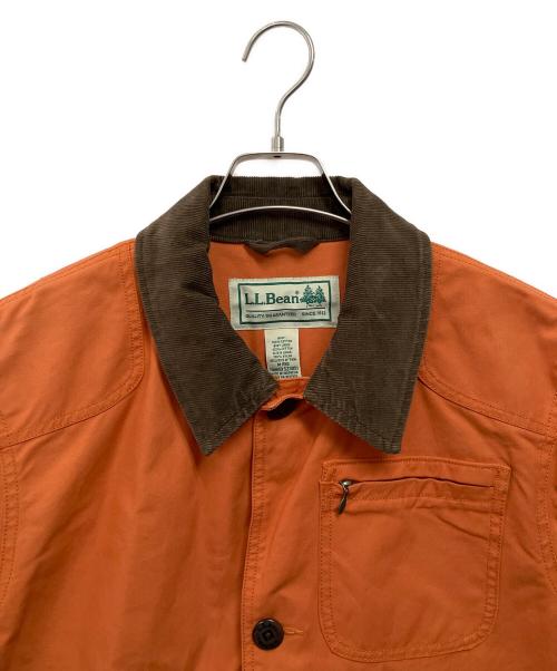 L.L.Bean（エルエルビーン）L.L.Bean (エルエルビーン) 1924フィールドコート オレンジ×ブラウン サイズ:Mの古着・服飾アイテム