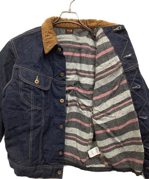 TCB jeans（ティーシービー ジーンズ）TCB JEANS (ティーシービー ジーンズ) Storm Cats Drive Jacket　デニムジャケット インディゴ サイズ:42の古着・服飾アイテム