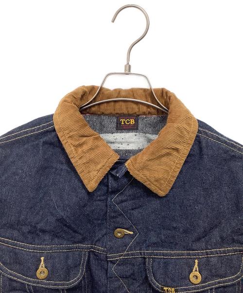 TCB jeans（ティーシービー ジーンズ）TCB JEANS (ティーシービー ジーンズ) Storm Cats Drive Jacket　デニムジャケット インディゴ サイズ:42の古着・服飾アイテム