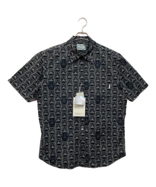 WAKO（ワコー）WAKO (ワコー) Disney (ディズニー) PAIKAJI (パイカジ) STAR WARS　半袖シャツ ブラック サイズ:XLの古着・服飾アイテム