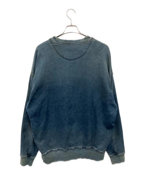 DIESEL（ディーゼル）DIESEL (ディーゼル) クルーネックスウェット インディゴ サイズ:Lの古着・服飾アイテム
