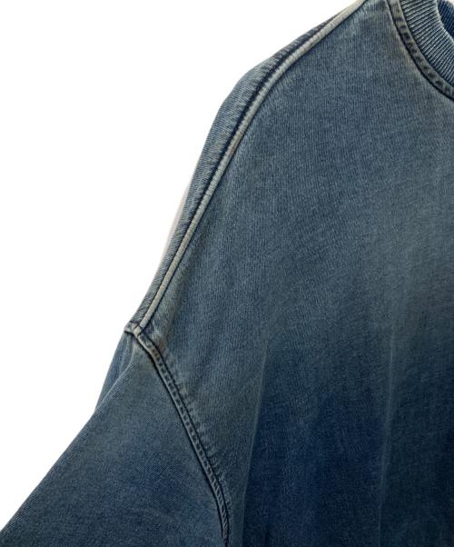 DIESEL（ディーゼル）DIESEL (ディーゼル) クルーネックスウェット インディゴ サイズ:Lの古着・服飾アイテム