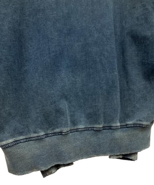 DIESEL（ディーゼル）DIESEL (ディーゼル) クルーネックスウェット インディゴ サイズ:Lの古着・服飾アイテム
