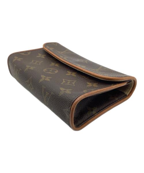 LOUIS VUITTON（ルイ ヴィトン）LOUIS VUITTON (ルイ ヴィトン) ポシェットフロランティーヌ　ウエストポーチ ブラウンの古着・服飾アイテム