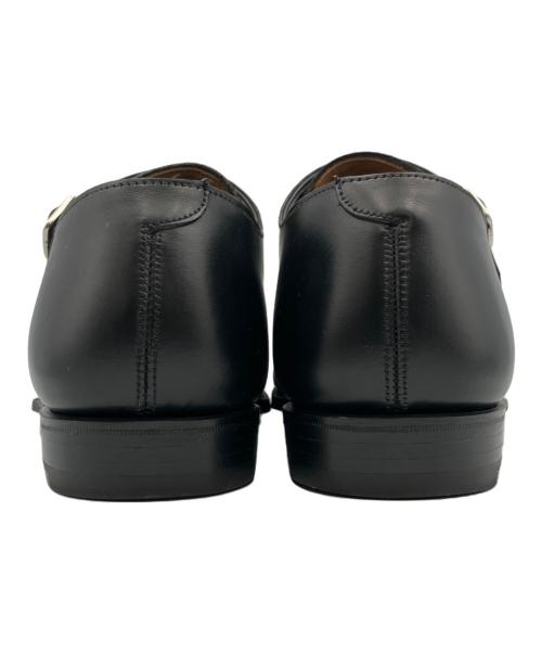 Crockett & Jones（クロケット＆ジョーンズ）Crockett & Jones (クロケット＆ジョーンズ) ダブルモンクストラップシューズ ブラック サイズ:7 1/2の古着・服飾アイテム