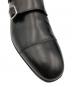 中古・古着 Crockett & Jones (クロケット＆ジョーンズ) ダブルモンクストラップシューズ ブラック サイズ:7 1/2：23000円