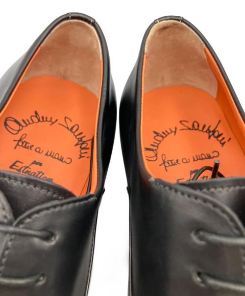 Santoni（サントーニ）Santoni (サントーニ) ストレートチップシューズ ブラック サイズ:7の古着・服飾アイテム