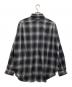 5525gallery (ゴーゴーニーゴーギャラリー) オンブレ チェック シャツ グレー サイズ:L：12000円