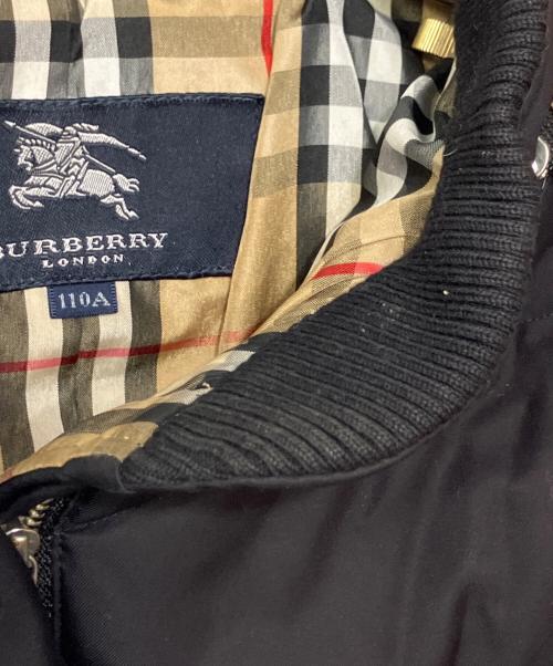 BURBERRY LONDON（バーバリーロンドン）BURBERRY LONDON (バーバリーロンドン) ダウンジャケット ブラック サイズ:110Aの古着・服飾アイテム