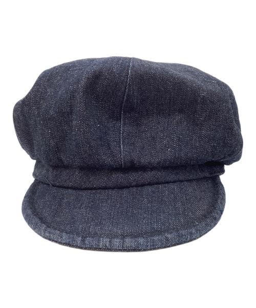 BURBERRY（バーバリー）BURBERRY (バーバリー) キャスケット インディゴ サイズ:52の古着・服飾アイテム