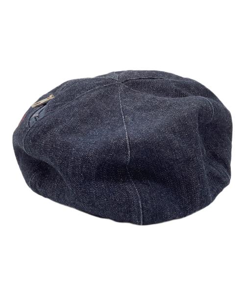 BURBERRY（バーバリー）BURBERRY (バーバリー) キャスケット インディゴ サイズ:52の古着・服飾アイテム