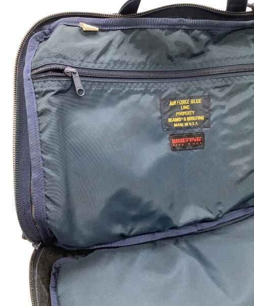 BRIEFING（ブリーフィング）BRIEFING (ブリーフィング) AIR FORCE BLUE LINE　3WAYバッグ ネイビーの古着・服飾アイテム