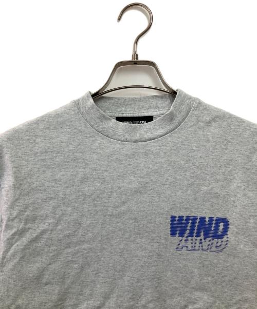 WIND AND SEA（ウィンダンシー）WIND AND SEA (ウィンダンシー) LINE HALFTONE SEA S/S TEE グレー サイズ:Sの古着・服飾アイテム