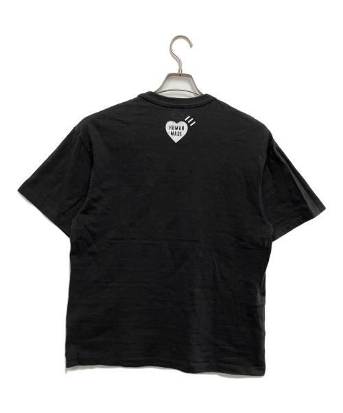 HUMAN MADE（ヒューマンメイド）HUMAN MADE (ヒューマンメイド) プリントTシャツ ブラック サイズ:Lの古着・服飾アイテム