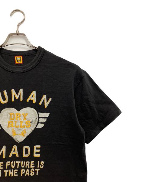HUMAN MADE（ヒューマンメイド）HUMAN MADE (ヒューマンメイド) プリントTシャツ ブラック サイズ:Lの古着・服飾アイテム