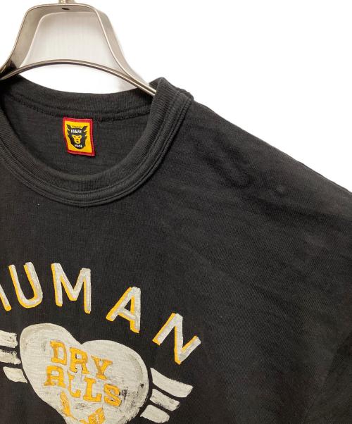 HUMAN MADE（ヒューマンメイド）HUMAN MADE (ヒューマンメイド) プリントTシャツ ブラック サイズ:Lの古着・服飾アイテム