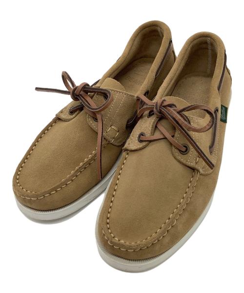 PARABOOT（パラブーツ）PARABOOT (パラブーツ) BEAMS F (ビームスエフ) スウェードシューズ ベージュ サイズ:5　1/2の古着・服飾アイテム
