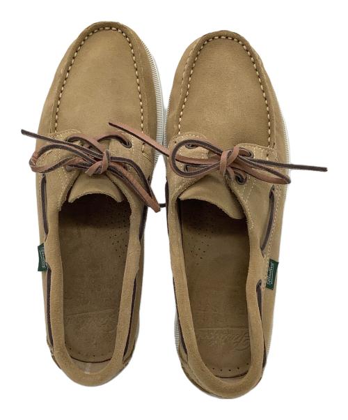 PARABOOT（パラブーツ）PARABOOT (パラブーツ) BEAMS F (ビームスエフ) スウェードシューズ ベージュ サイズ:5　1/2の古着・服飾アイテム