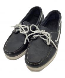 PARABOOT（パラブーツ）の古着「デッキシューズ」｜ネイビー