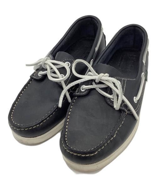PARABOOT（パラブーツ）PARABOOT (パラブーツ) デッキシューズ ネイビー サイズ:5　1/2の古着・服飾アイテム