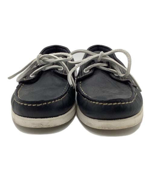 PARABOOT（パラブーツ）PARABOOT (パラブーツ) デッキシューズ ネイビー サイズ:5　1/2の古着・服飾アイテム