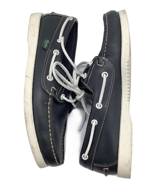 PARABOOT（パラブーツ）PARABOOT (パラブーツ) デッキシューズ ネイビー サイズ:5　1/2の古着・服飾アイテム