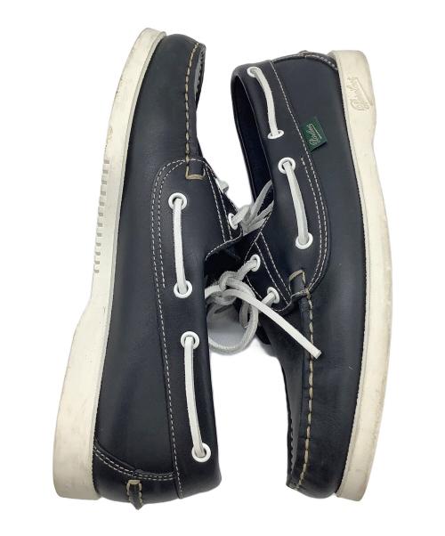 PARABOOT（パラブーツ）PARABOOT (パラブーツ) デッキシューズ ネイビー サイズ:5　1/2の古着・服飾アイテム