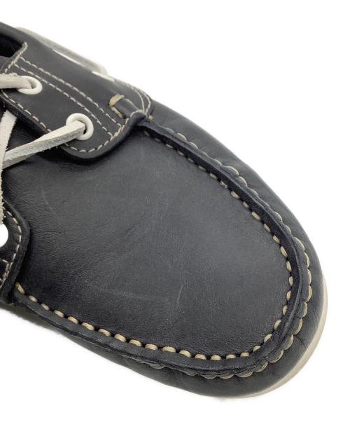 PARABOOT（パラブーツ）PARABOOT (パラブーツ) デッキシューズ ネイビー サイズ:5　1/2の古着・服飾アイテム