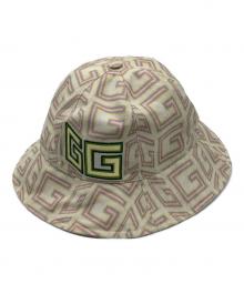 GUCCI（グッチ）の古着「GGロゴ　ハット」｜パステルカラー