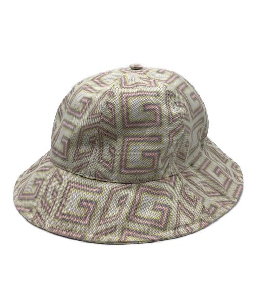 GUCCI（グッチ）GUCCI (グッチ) GGロゴ　ハット パステルカラー サイズ:Mの古着・服飾アイテム