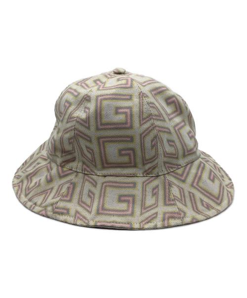 GUCCI（グッチ）GUCCI (グッチ) GGロゴ　ハット パステルカラー サイズ:Mの古着・服飾アイテム