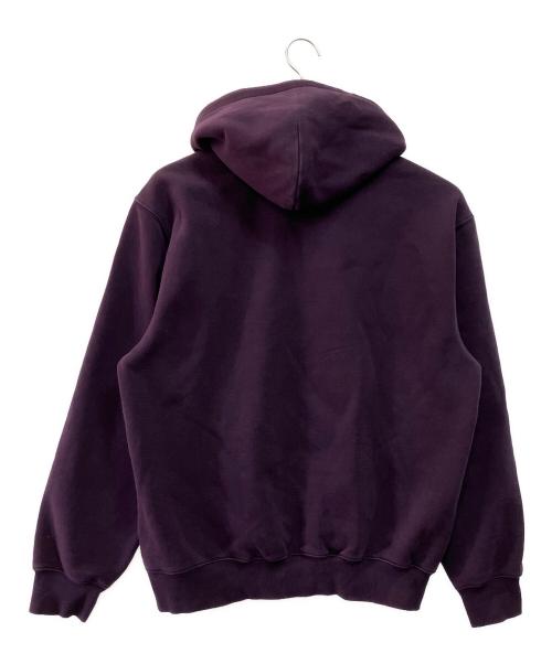 CarHartt（カーハート）CarHartt (カーハート) プルオーバーパーカー パープル サイズ:Lの古着・服飾アイテム