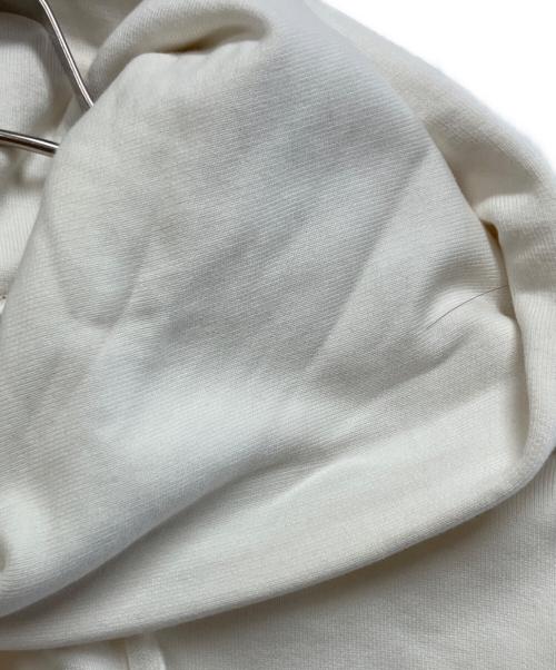 beautiful people（ビューティフルピープル）beautiful people (ビューティフルピープル) suvin pima sweat logo pull parka ホワイト サイズ:190の古着・服飾アイテム