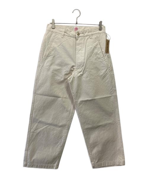 CRANK PRO JECTS（クランクプロジェクツ）CRANK PRO JECTS (クランクプロジェクツ) ワッシャーファットパンツ アイボリー サイズ:40の古着・服飾アイテム
