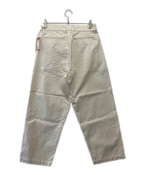 CRANK PRO JECTS（クランクプロジェクツ）CRANK PRO JECTS (クランクプロジェクツ) ワッシャーファットパンツ アイボリー サイズ:40の古着・服飾アイテム