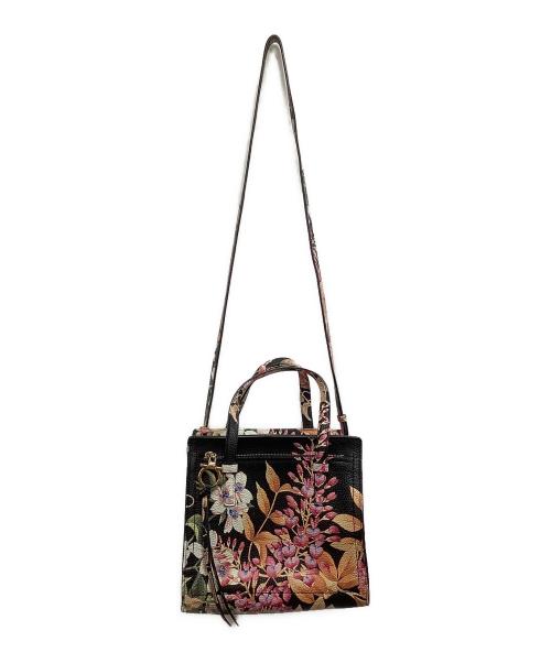 Salvatore Ferragamo（サルヴァトーレ フェラガモ）Salvatore Ferragamo (サルヴァトーレ フェラガモ) ガンチーニ　エイミー　ハンドバッグ ブラックの古着・服飾アイテム