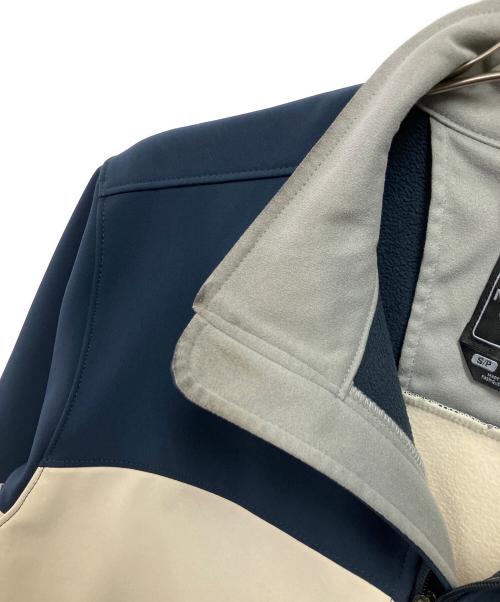 THE NORTH FACE（ザ ノース フェイス）THE NORTH FACE (ザ ノース フェイス) ソフトシェルジャケット ネイビー×アイボリー サイズ:Sの古着・服飾アイテム