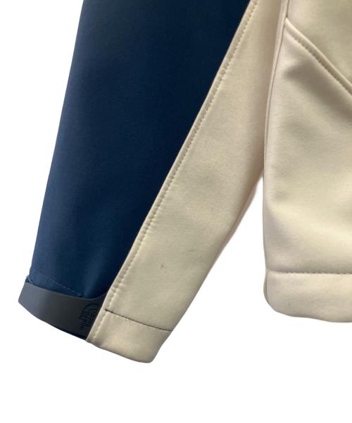 THE NORTH FACE（ザ ノース フェイス）THE NORTH FACE (ザ ノース フェイス) ソフトシェルジャケット ネイビー×アイボリー サイズ:Sの古着・服飾アイテム