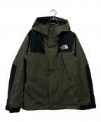 THE NORTH FACEザ ノース フェイス）の古着「マウンテンジャケット」｜ブラック×グリーン