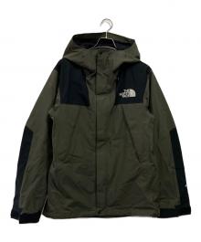THE NORTH FACE（ザ ノース フェイス）の古着「マウンテンジャケット」｜ブラック×グリーン