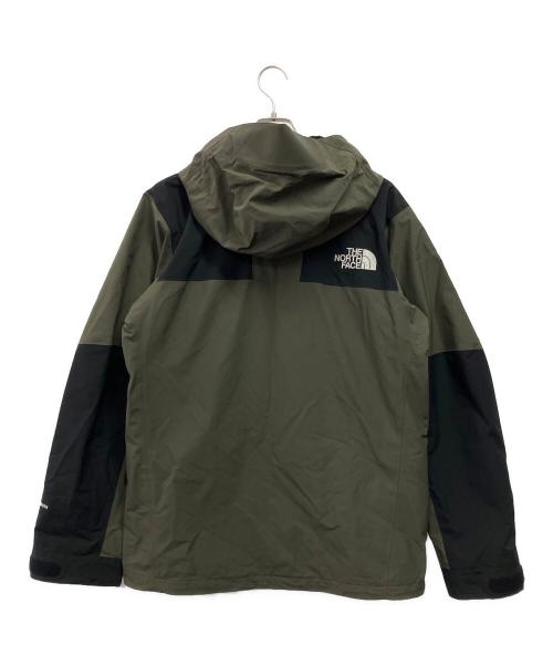 THE NORTH FACE（ザ ノース フェイス）THE NORTH FACE (ザ ノース フェイス) マウンテンジャケット ブラック×グリーン サイズ:XLの古着・服飾アイテム