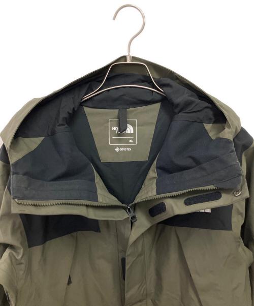 THE NORTH FACE（ザ ノース フェイス）THE NORTH FACE (ザ ノース フェイス) マウンテンジャケット ブラック×グリーン サイズ:XLの古着・服飾アイテム