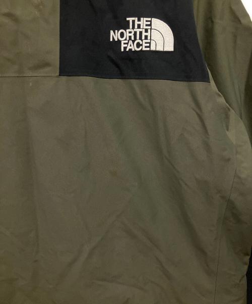 THE NORTH FACE（ザ ノース フェイス）THE NORTH FACE (ザ ノース フェイス) マウンテンジャケット ブラック×グリーン サイズ:XLの古着・服飾アイテム