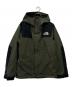 THE NORTH FACE（ザ ノース フェイス）の古着「マウンテンジャケット」｜ブラック×グリーン
