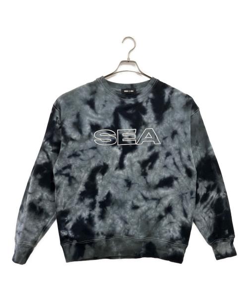 WIND AND SEA（ウィンダンシー）WIND AND SEA (ウィンダンシー) スウェット ブラック×グレー サイズ:Lの古着・服飾アイテム