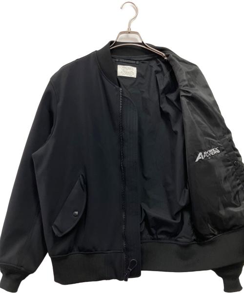 AVIREX（アヴィレックス）AVIREX (アヴィレックス) フライトジャケット ブラック サイズ:XLの古着・服飾アイテム