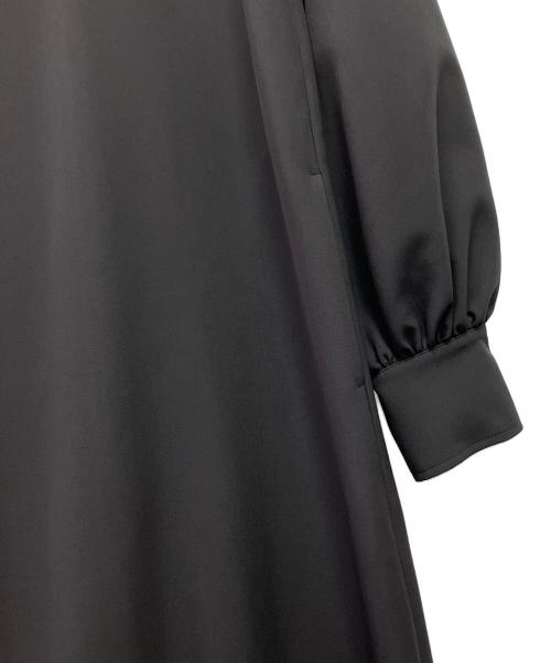 SHIPS me（シップスミー）SHIPS me (シップスミー) ヘム フレア ロング ワンピース グレー サイズ:Lの古着・服飾アイテム