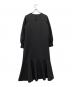 SHIPS me (シップスミー) ヘム フレア ロング ワンピース グレー サイズ:L：5000円